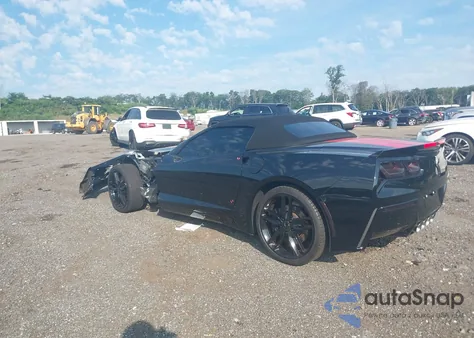 2015 Chevrolet Corvette Stingray Z51 из США, поврежденный, VIN 1G1YL3D73F5119264